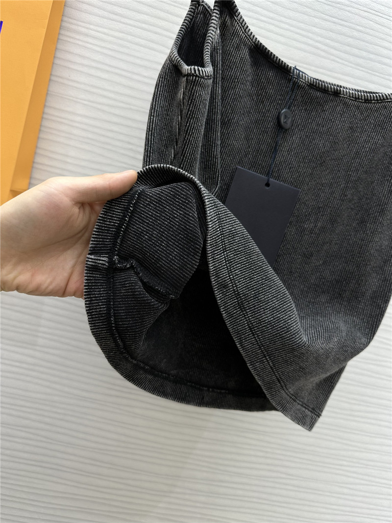 louis vuitton LV distressed tank top replica d&g clothing