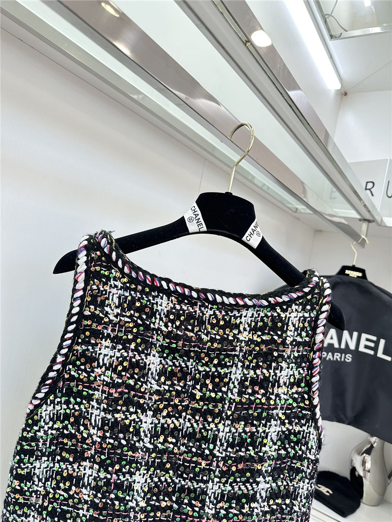 Ch**el vest dress replica d&g clothing