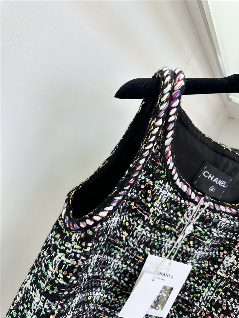 Ch**el vest dress replica d&g clothing