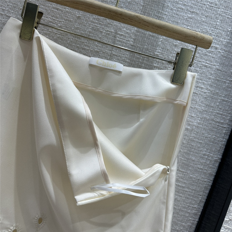 Chloé England embroidered skirt replica d&g clothing
