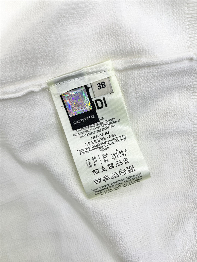 F**di jacquard high waist hip skirt replica designer clothes