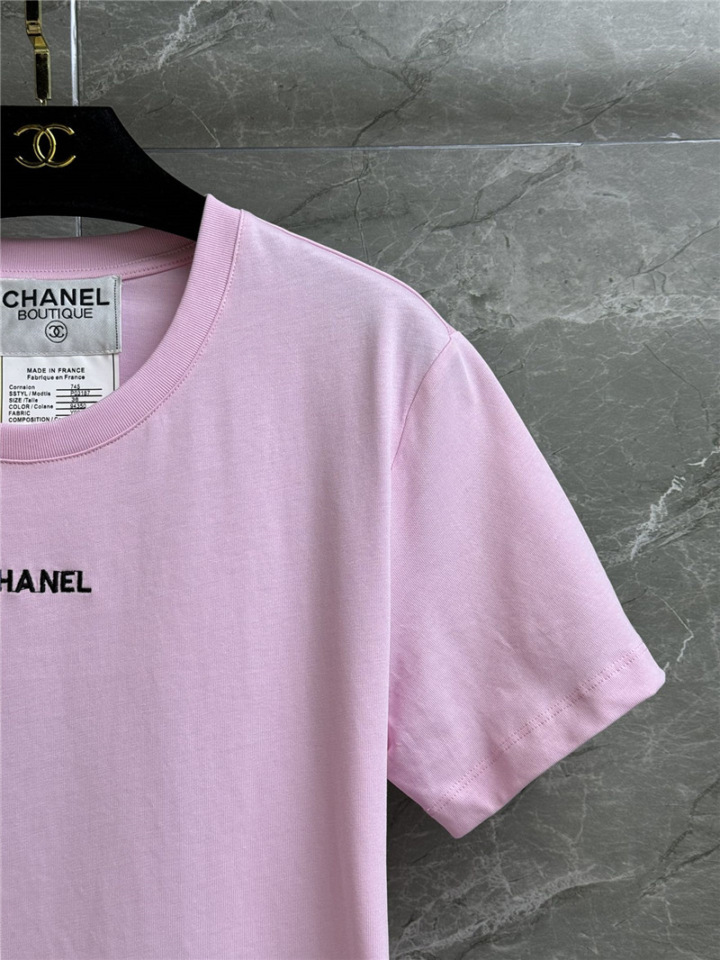 Ch**el drawstring waist t-shirt replica designer clothes