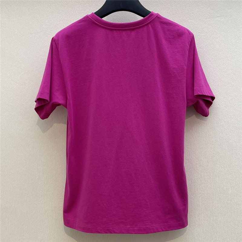Va1e*ntin0 cotton t-shirt replica designer clothes