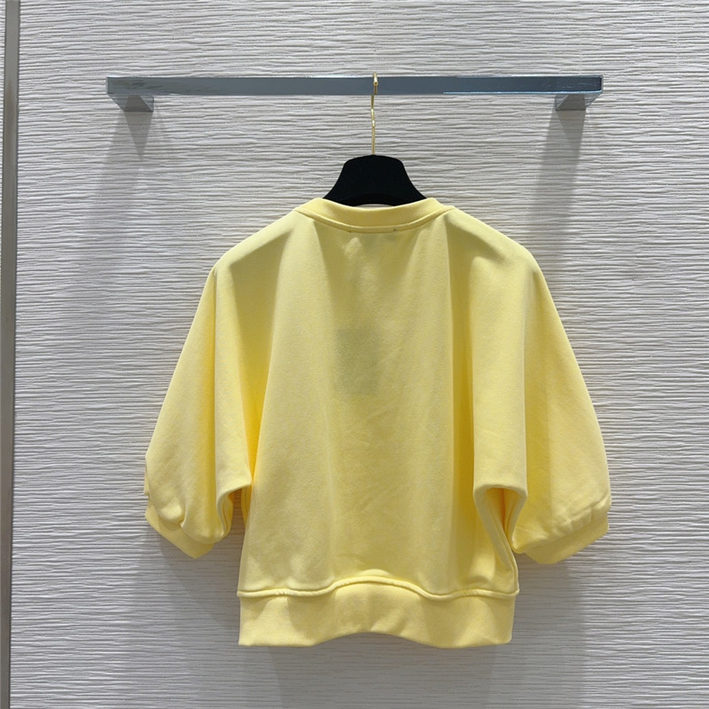 l0vis Vvtt0n lv five-quarter sleeve top + shorts set replica clothes