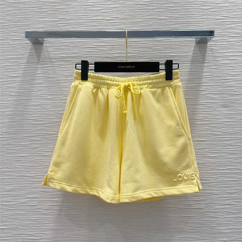 l0vis Vvtt0n lv five-quarter sleeve top + shorts set replica clothes