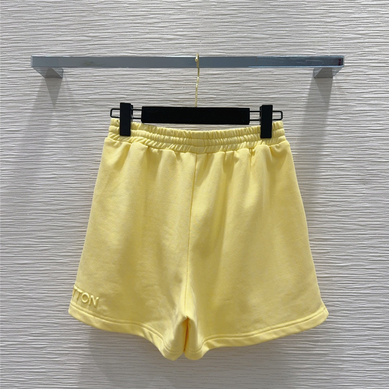 l0vis Vvtt0n lv five-quarter sleeve top + shorts set replica clothes