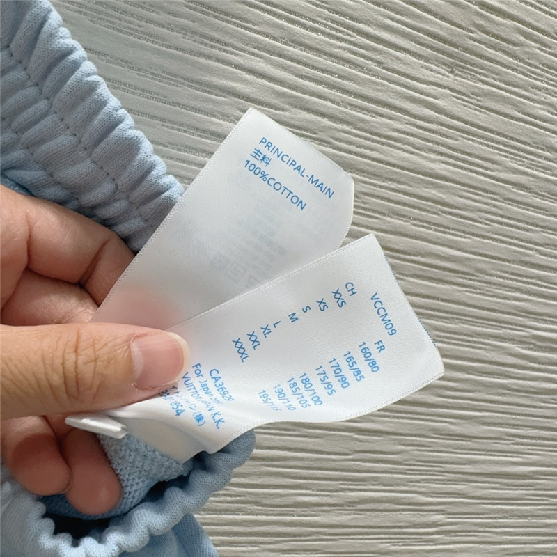 l0vis Vvtt0n lv five-quarter sleeve top + shorts set replica clothes