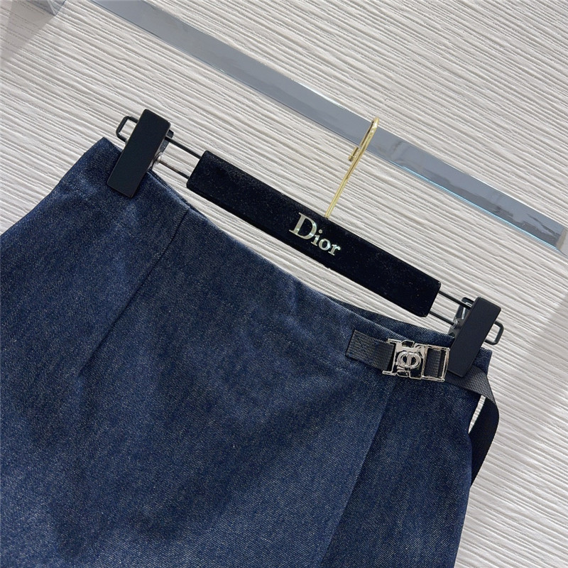 D10r denim jeans culottes replica d&g clothing