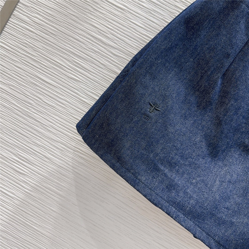 D10r denim jeans culottes replica d&g clothing