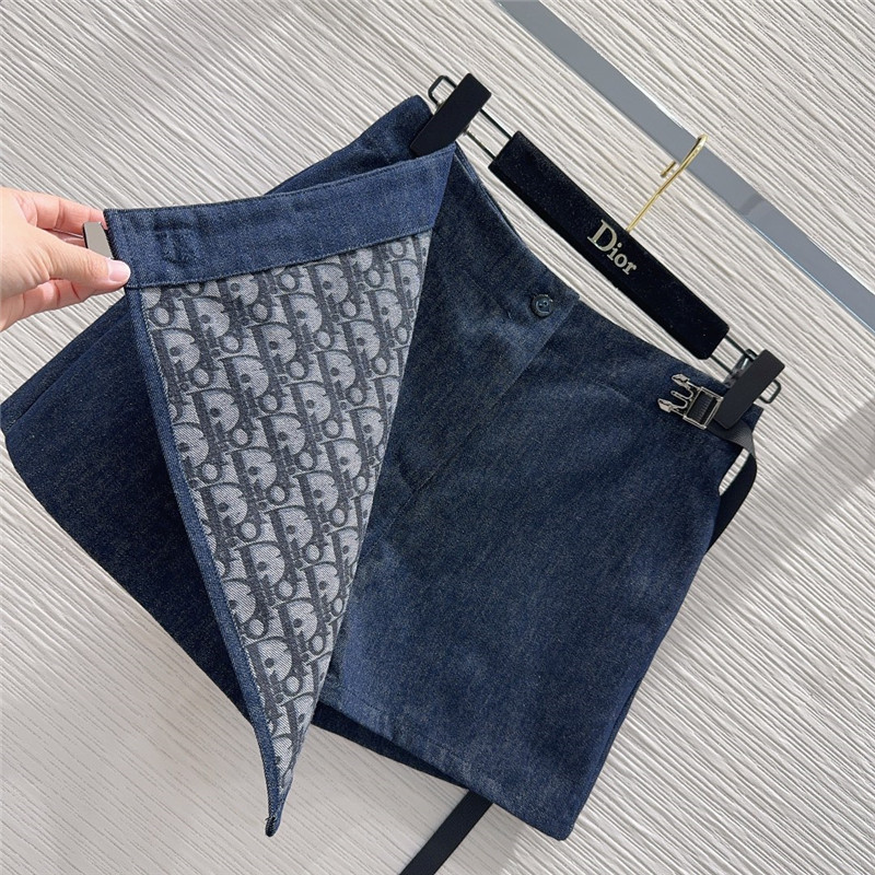 D10r denim jeans culottes replica d&g clothing