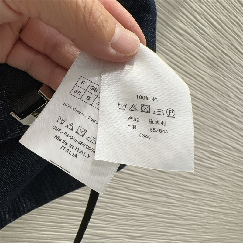 D10r denim jeans culottes replica d&g clothing