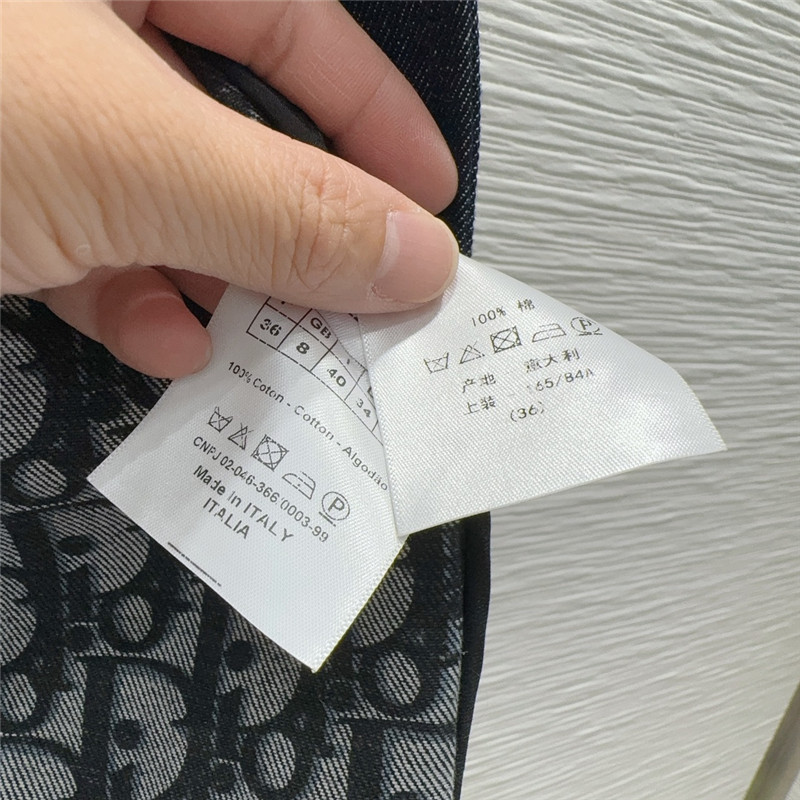 D10r denim vest replica designer clothes