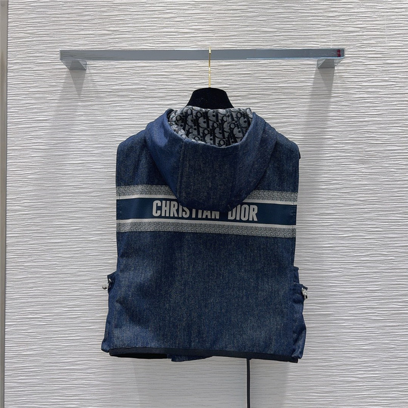 D10r denim vest replica designer clothes
