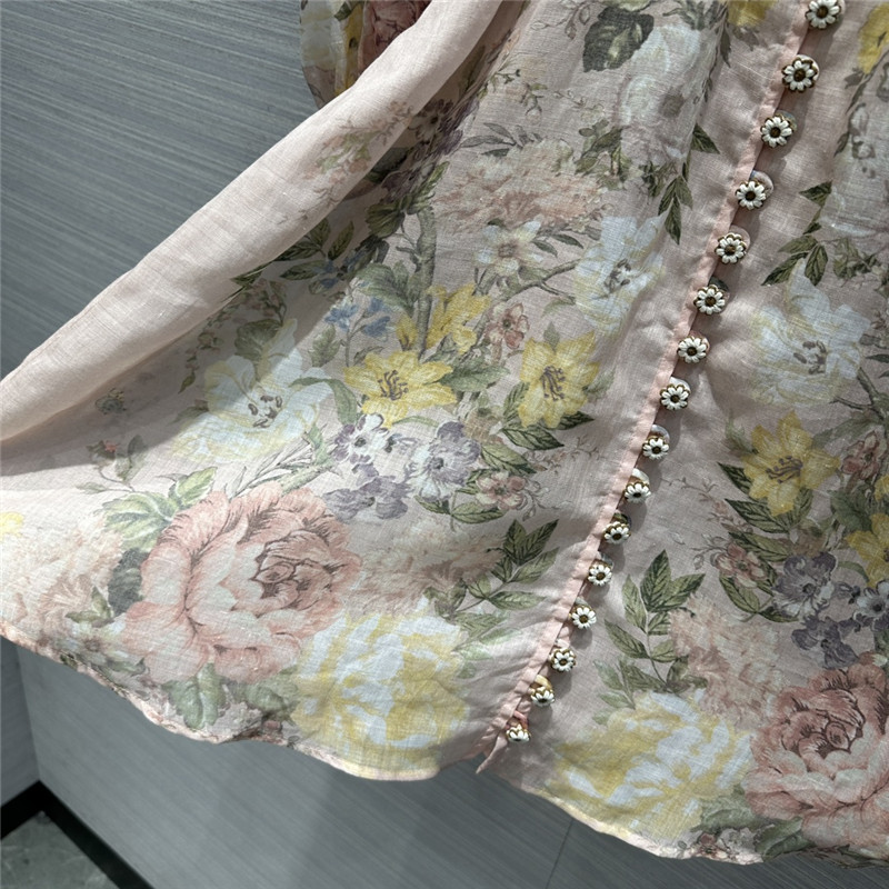 zimm high-end silk and linen shirt replica d&g clothing