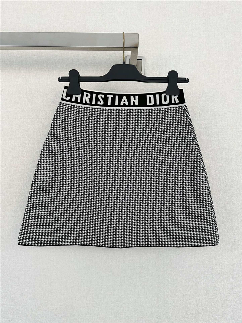 D10r houndstooth skirt replica d&g clothing