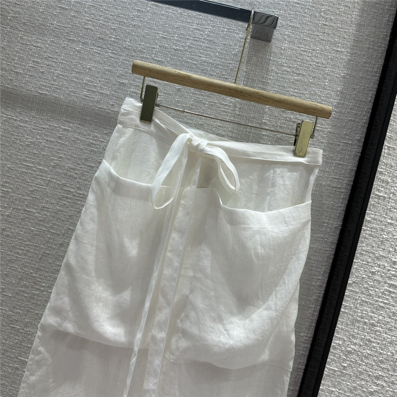 The R0w midi skirt replica designer clothes