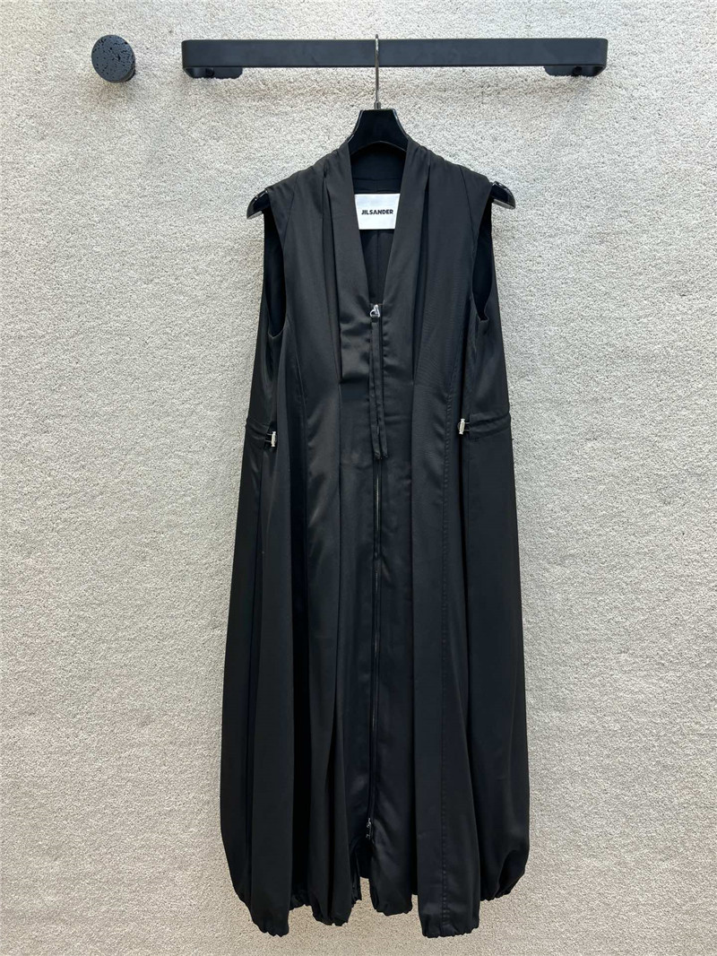 jil sander waist simple dress replica clothes