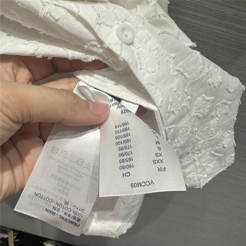 l0vis Vvtt0n lv one shoulder tie shirt dress replica clothing