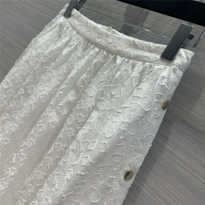 l0vis Vvtt0n lv jacquard long skirt replica clothing