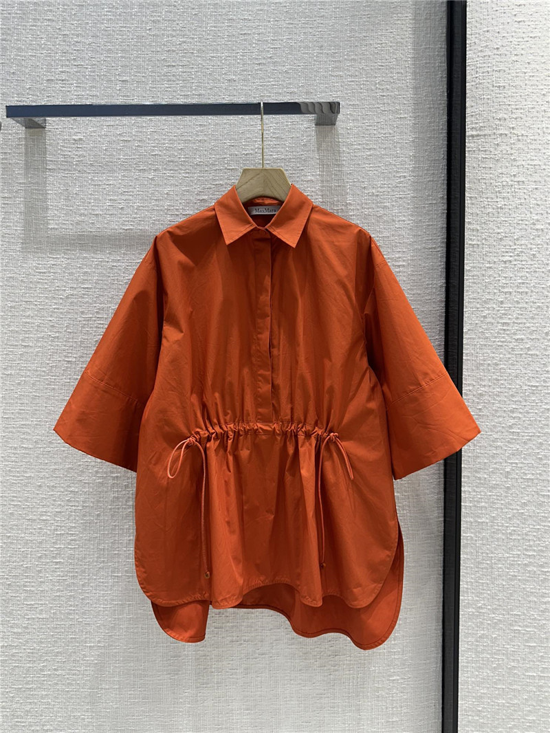 Vanitoo drop shoulder three-quarter sleeve shirt replica clothes