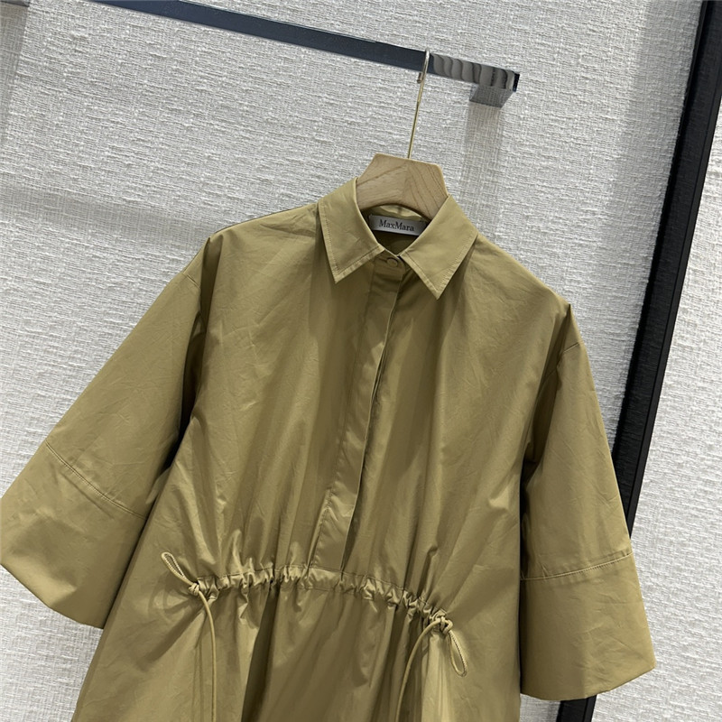 Vanitoo drop shoulder three-quarter sleeve shirt replica clothes