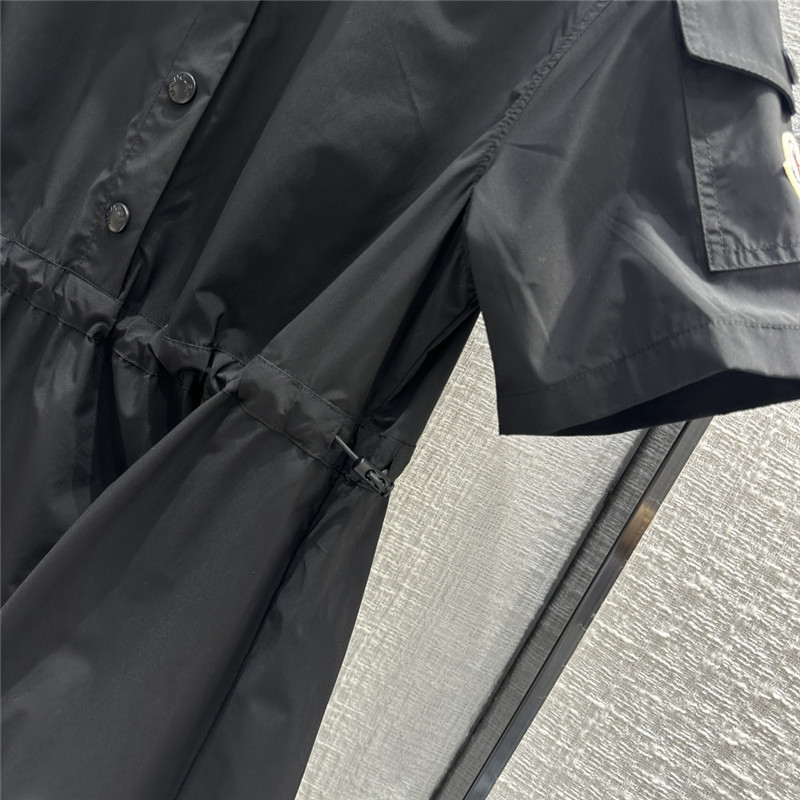 Moncler logo sleeve shirt dress replica clothing