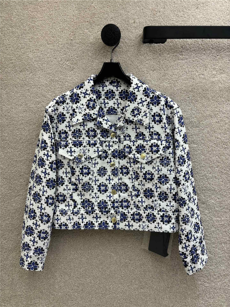 louis vuitton LV lapel short jacket replica d&g clothing