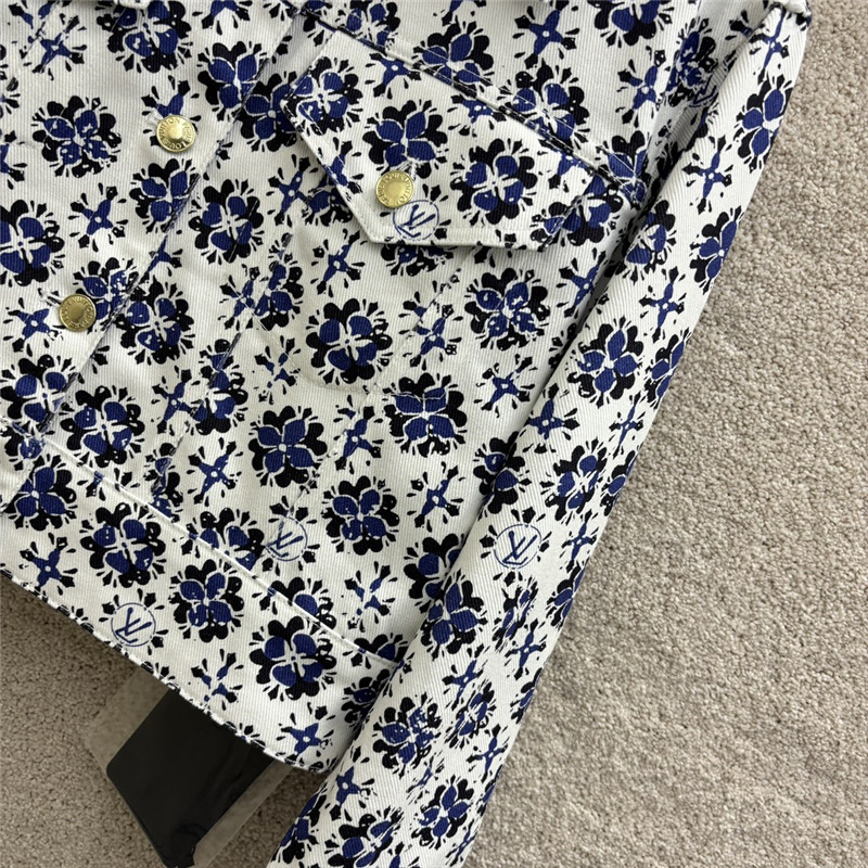 l0vis Vvtt0n lv lapel short jacket replica d&g clothing