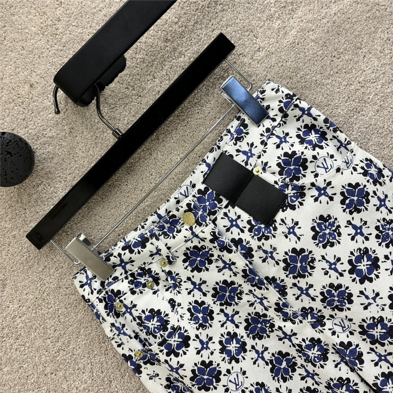 l0vis Vvtt0n lv high waist wide leg pants replica designer clothes