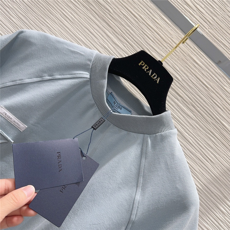 Pra*a lazy sweater set replica designer clothing websites