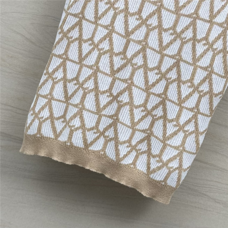 Va1e*ntin0 logo striped cotton vest replica d&g clothing