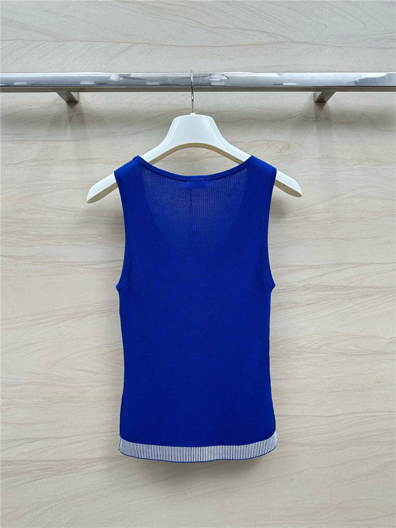L0ew* knitted vest top replica designer clothing websites