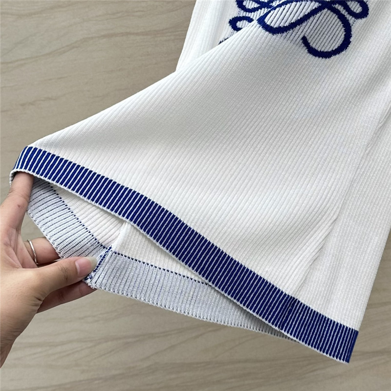 L0ew* knitted vest top replica designer clothing websites