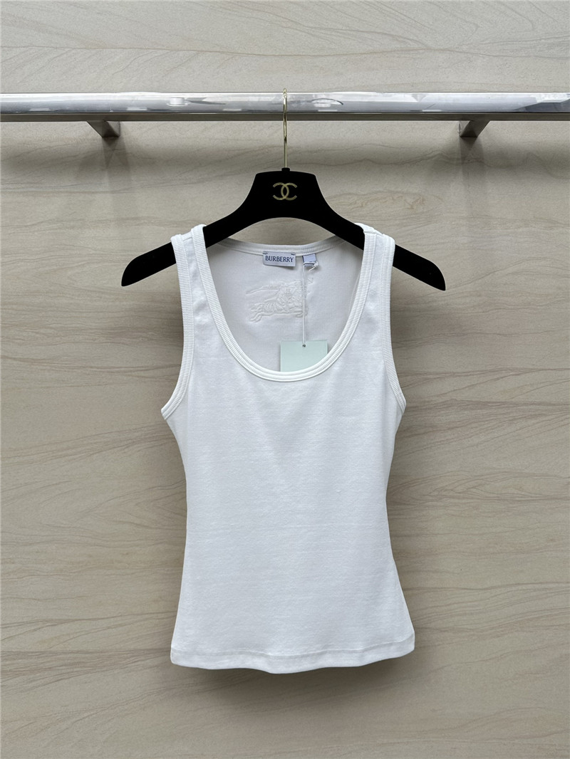 Bv*b*rry ribbed cotton vest cheap replica designer clothes