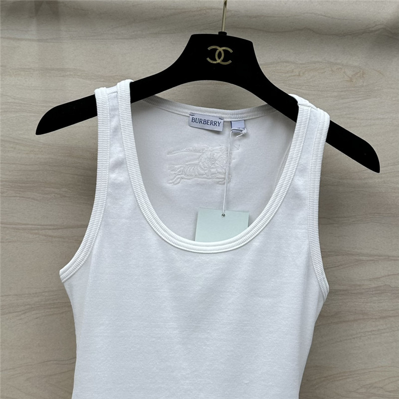 Bv*b*rry ribbed cotton vest cheap replica designer clothes