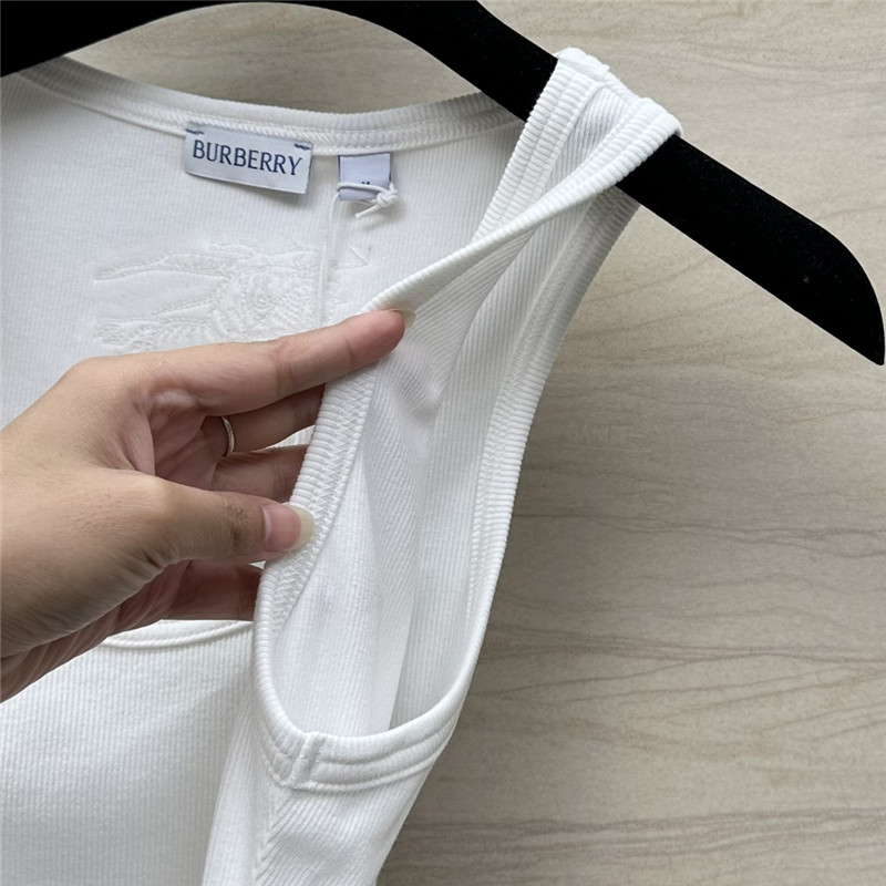 Bv*b*rry ribbed cotton vest cheap replica designer clothes