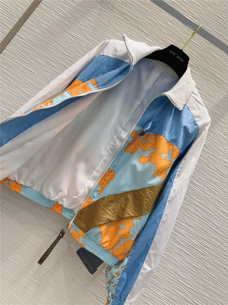 louis vuitton LV color matching ankle sports jacket replica designer clothes