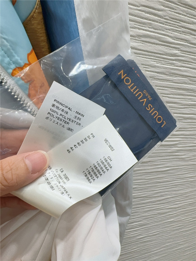 louis vuitton LV color matching ankle sports jacket replica designer clothes