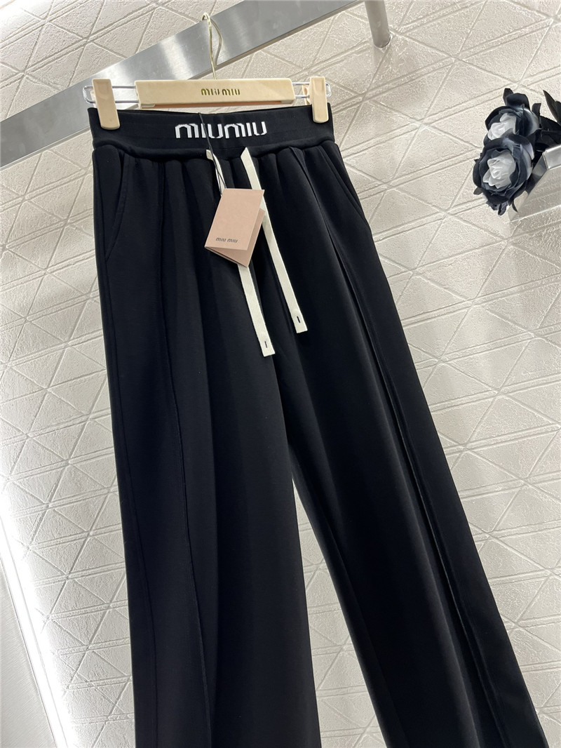 M1um1u webbing casual trousers replica clothing sites