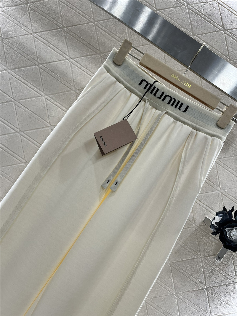 M1um1u webbing casual trousers replica clothing sites