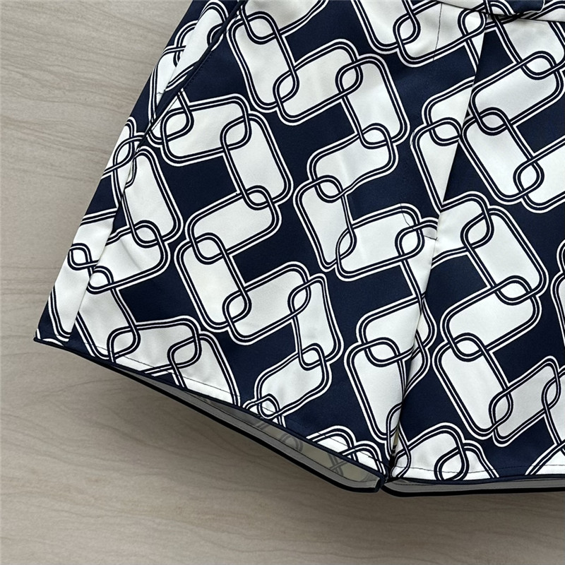 Moncler geometric print shorts replica clothing