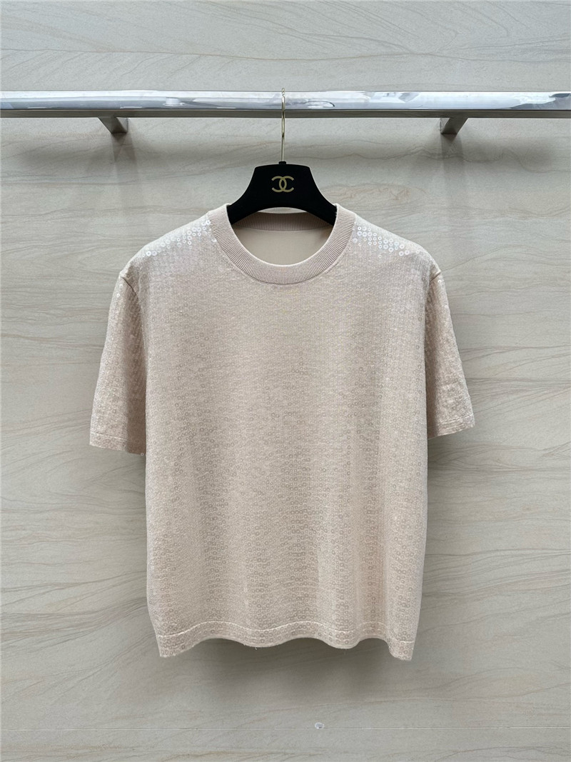 BC sequined silk wool top replica clothing sites