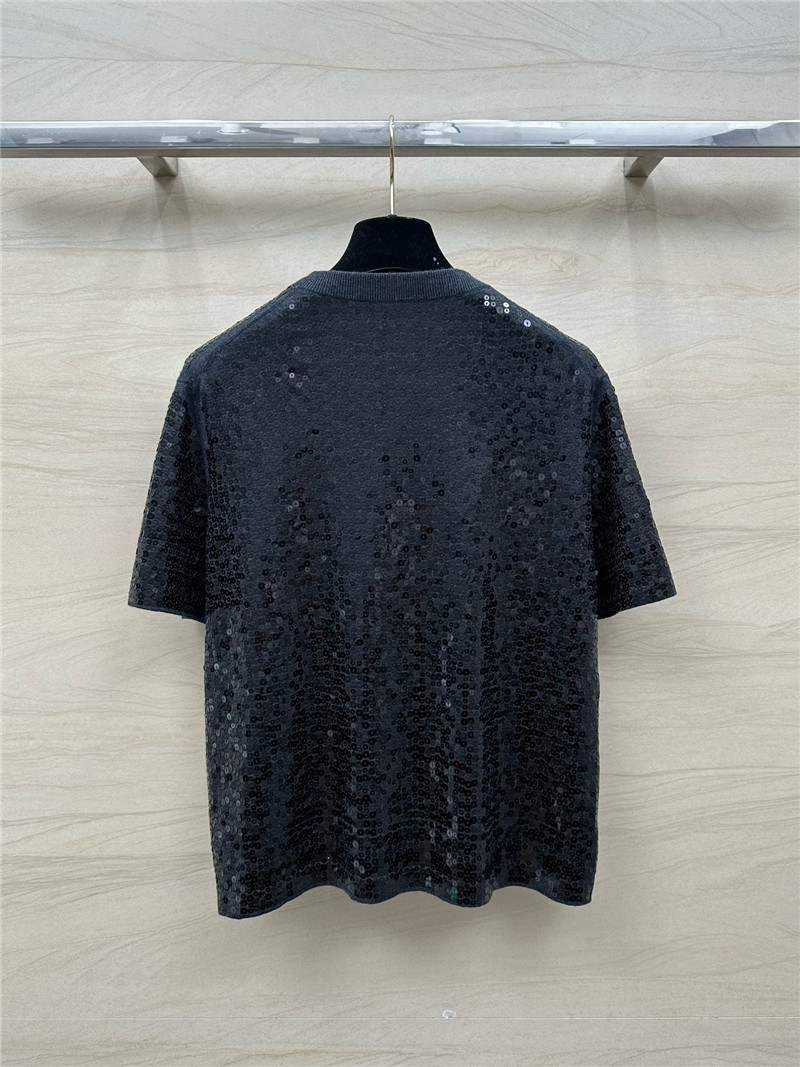 BC sequined silk wool top replica clothing sites