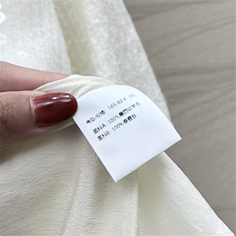 BC sequined silk wool polo top replica d&g clothing