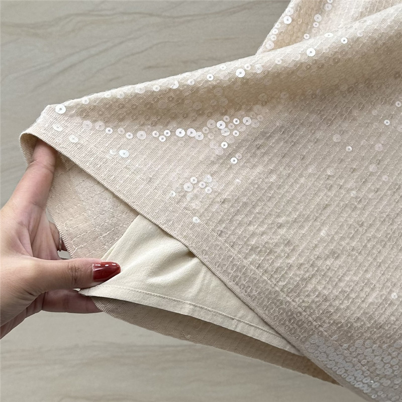 BC sequined silk vest top replica designer clothes