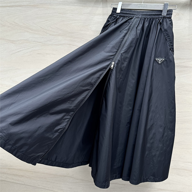 Pra*a minimalist long skirt replica designer clothes