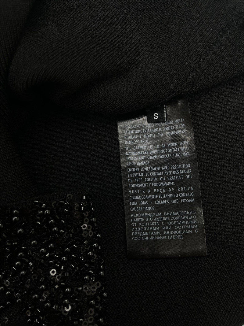 Y51 sleeveless knitted dress replica designer clothes