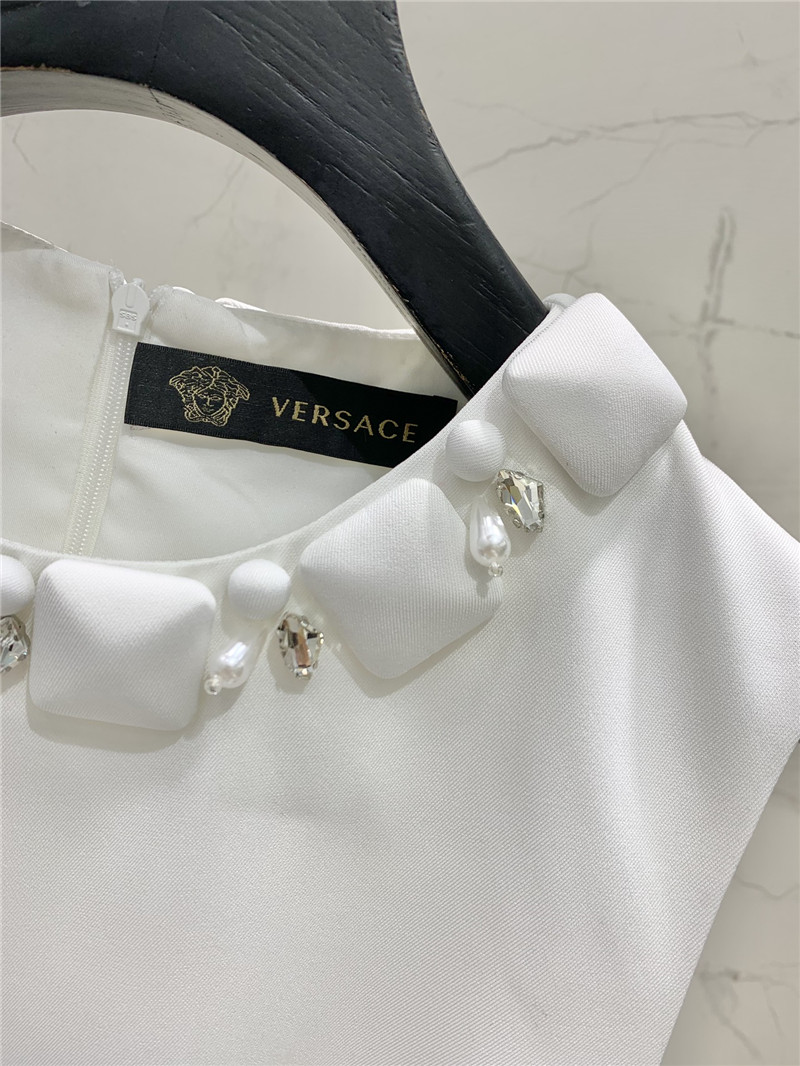 versace D1am0nd collar dress replica designer clothes