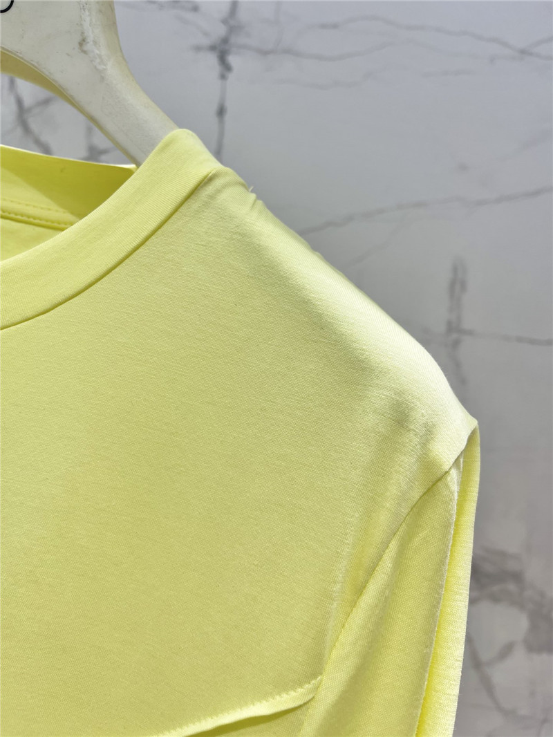 L0ew* new tencel round neck short sleeve replica designer clothes