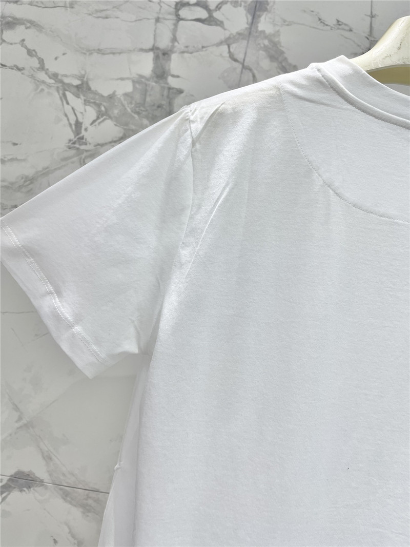 L0ew* new tencel round neck short sleeve replica designer clothes